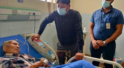 satyamohan joshi in kist hospital